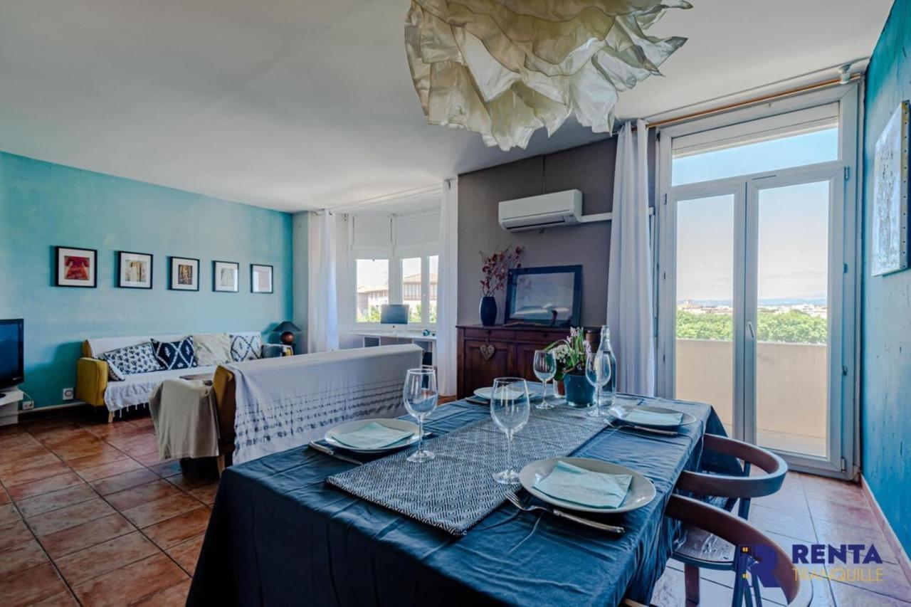 Apartmán Sous Le Signe De L'Art Deco Vue Magnifique Perpignan Exteriér fotografie