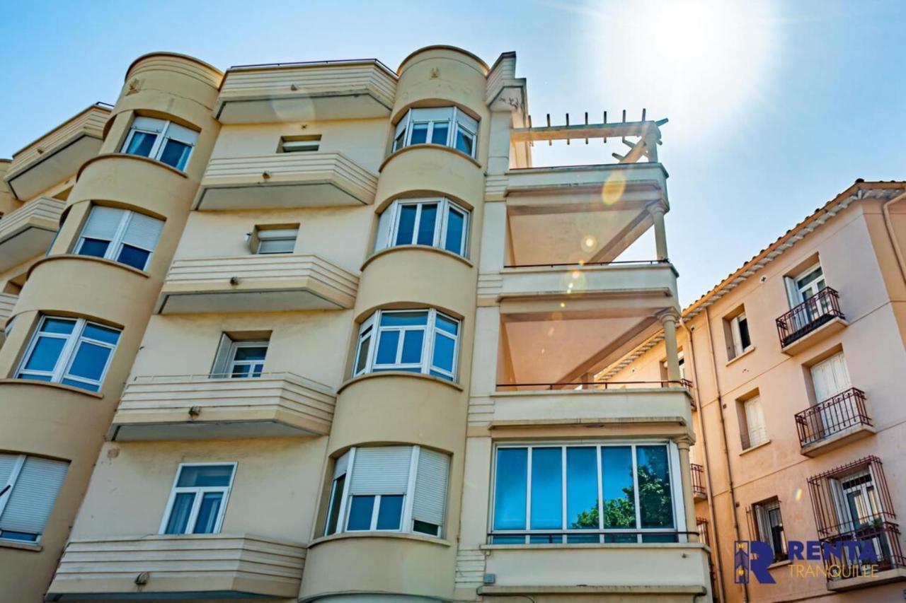 Apartmán Sous Le Signe De L'Art Deco Vue Magnifique Perpignan Exteriér fotografie